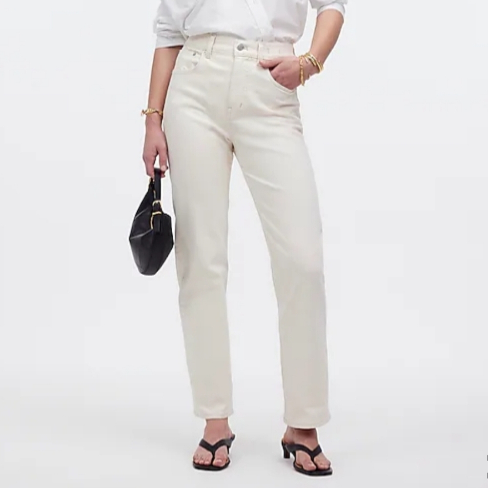 Madewell The '90s Straight Jean in Vintage Canvas Wash